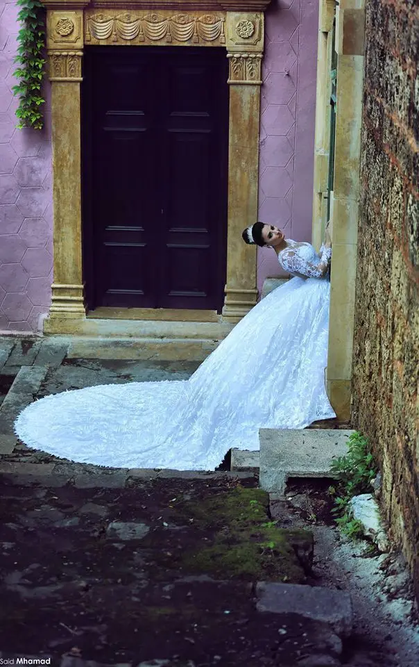 

2018 New Arrival Alibaba Lace Long Sleeve bridal Ball Gown Sexy Back In Turkey Manufacturer Bangkok mother of the bride dresses