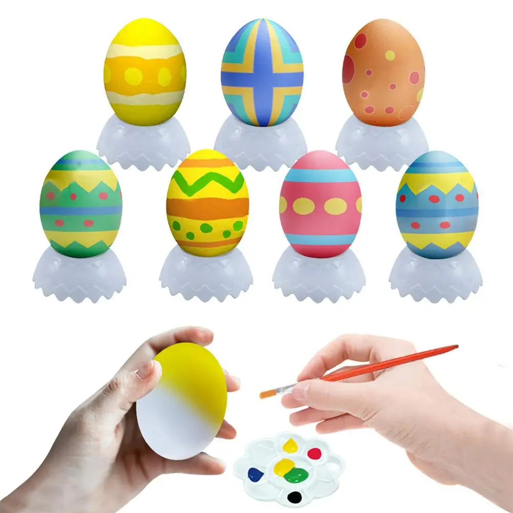 

45PCS Easter Egg Painting Arts Crafts Kit for Kids Over 4 Years latest