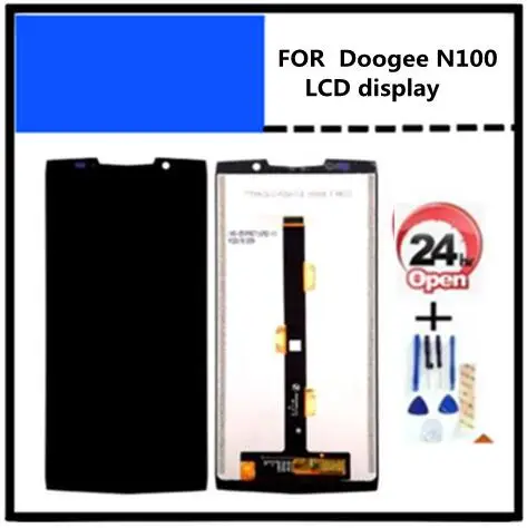 Для Doogee N100 ЖК дисплей + кодирующий преобразователь сенсорного экрана в сборе с