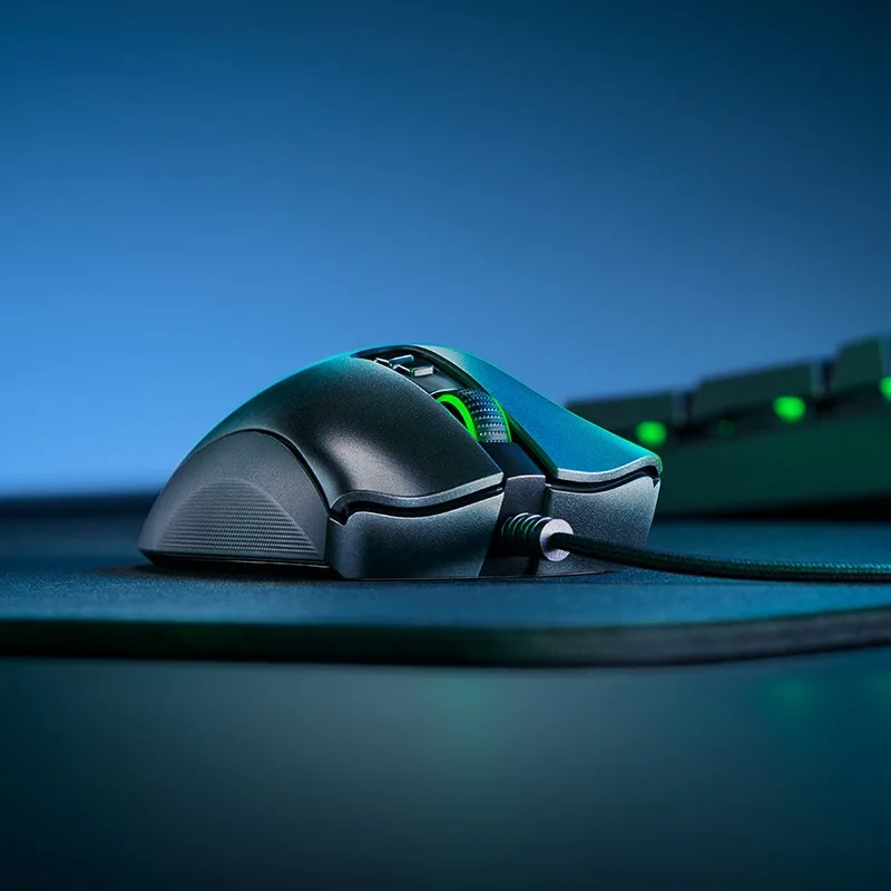 Игровая мышь Razer V2 Mini 8500DPI оптический датчик Проводная игровая Chroma RGB легкая SPEEDFLEX
