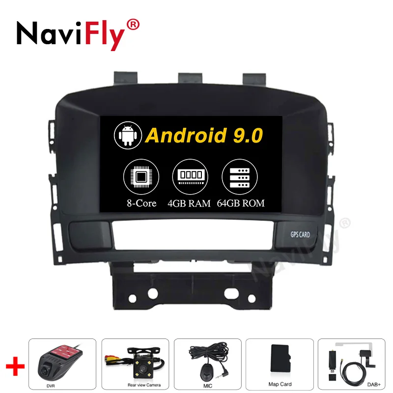 64G camera DVR DAB NaviFly Android 9,0 Восьмиядерный PX5 автомобильный dvd-плеер для OPEL ASTRA J 2010-2012 Автомобильная Мультимедийная поддержка DVR wifi DAB OBD gps радио - Цвет: 64G camera DVR DAB