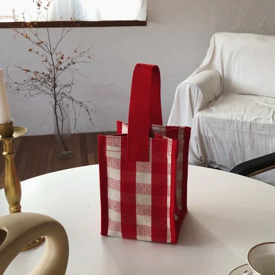 

Модная Милая женская сумка, холщовые сумки, клетчатая сумка, Женская сумочка, женская сумка, сумки-тоуты, большие дорожные сумки