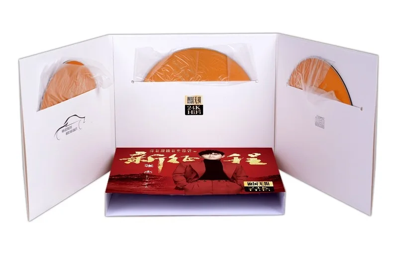 Музыкальный альбом Zhang Jie Jason коллекция записей 24K HIFI 3 CD диск китайский мужской