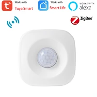 alexa tuya zigbee wifi motion pir sensor detector sensor smart life app wireless home security system human body movement detect