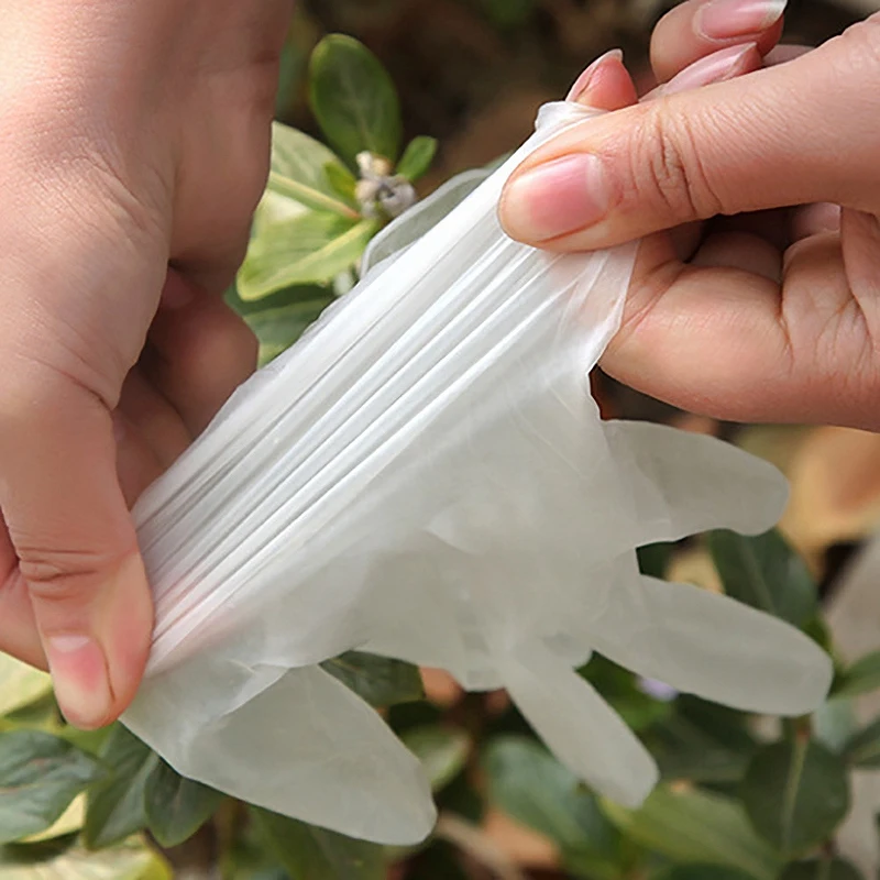 

300PCS Powder Free Disposable Gloves Food Glove Rubber Multi Purpose