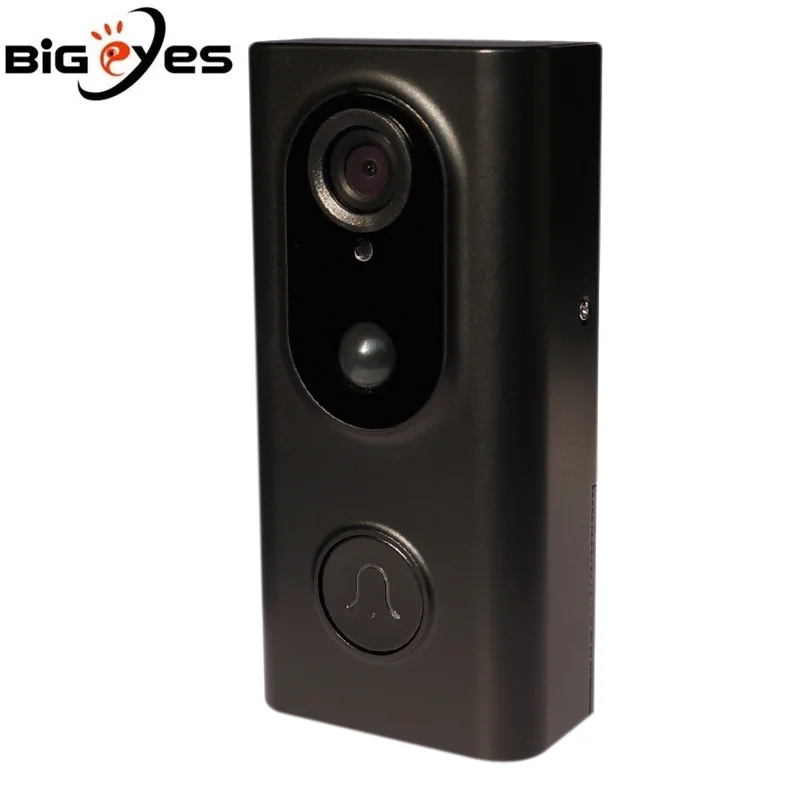 Дверной звонок Tuya с Wi Fi умный беспроводной видеодомофон низким