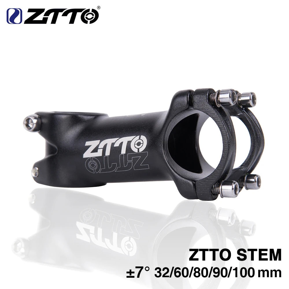 

ZTTO High-Strength Lightweight 31.8mm 7degree Bicycle Stem for XC AM MTB Mountain Road Bike Stem Bicycle Part 32 60 80 90 100mm