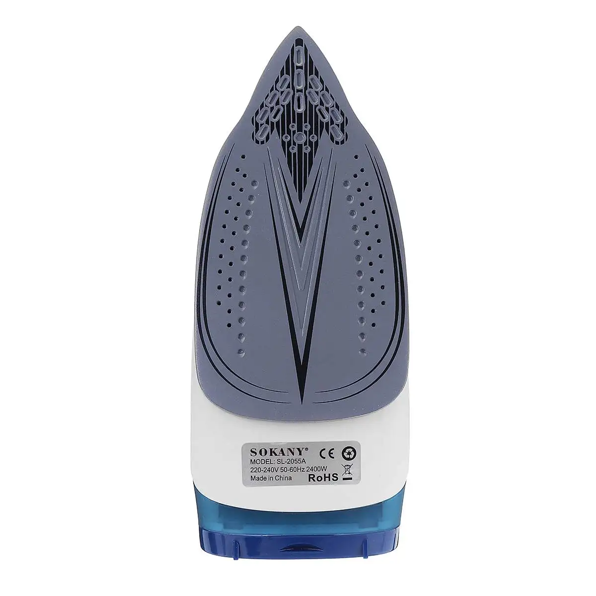 

Portable Electric Steam Iron 2400W Multifunction Clothes Ironing Steamer 5-level Temperature Adjustable Wet/Dry Iron EU Plug