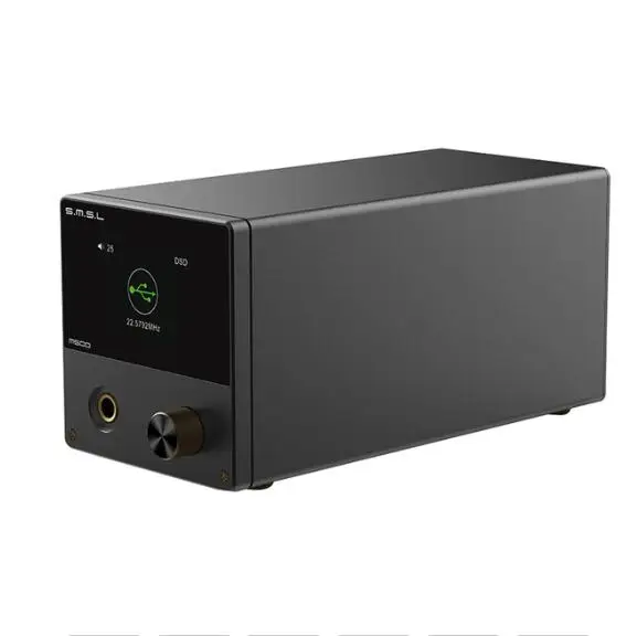 black SMSL M500 гарнитура DAC AMP MQA ES9038PRO ES9311 XMOS XU-216 32 бит 768 кГц DSD512 Hi-Res аудио усилитель наушников DAC, предварительный заказ - Цвет: black