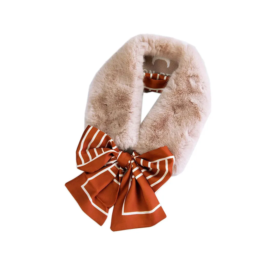 Новый дизайн Съемный шарф двойного назначения женский осенне зимний теплый