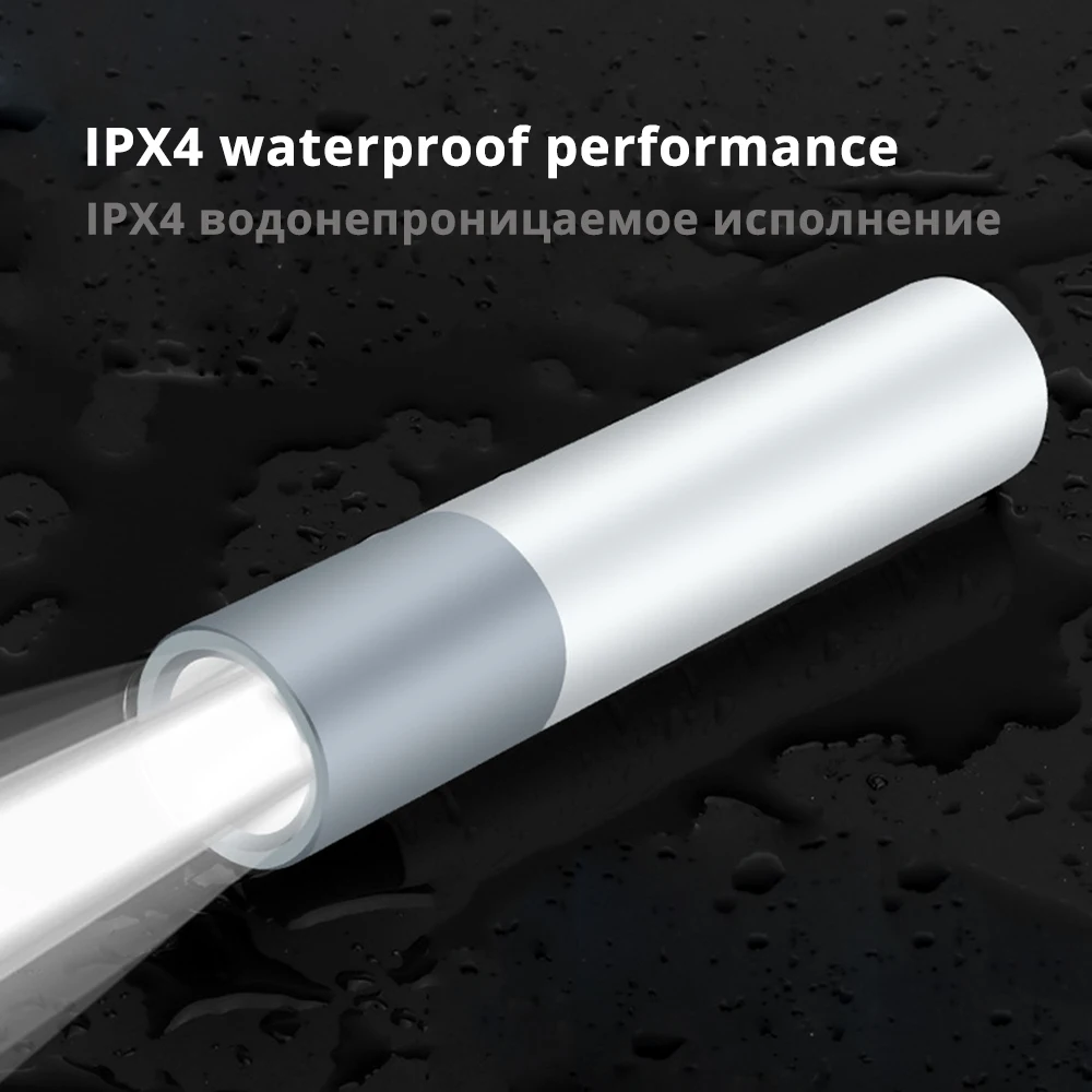USB Перезаряжаемый простой Креативный светодиодный фонарик из алюминиевого сплава с 3 режимами освещения фонарь 200 метров дальность освещения