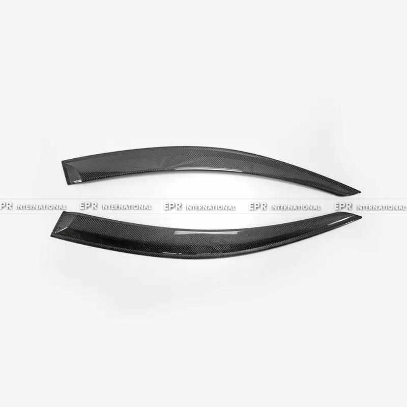 Трафарет для бровей для Honda FK8 CIVIC TYPE R OEM из углеродного волокна, дверной оконный козырек, комплект для настройки, отделка для Civic FK8 Racing