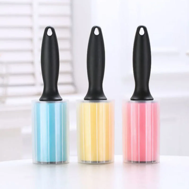 

Lint Roller Reusable Washable Clean Rollers Sticky Silicone Dust Wiper Pet Hair Remover Cleaning Brush Tools for Pets Clothes