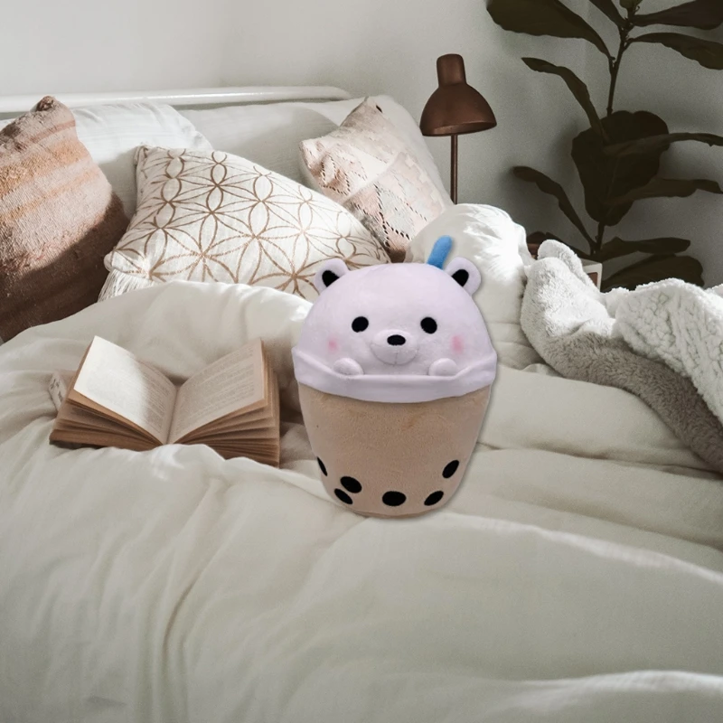 

Plush Milk Tea Toy Sleep Comfort Doll Accessories Early Educational Bed/Sofa Accompany Supplies Plush Made лапки игрушка кот