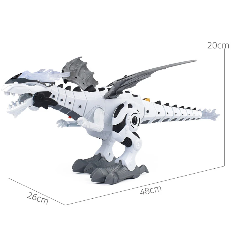 Обучающая игрушка спрей механический большой динозавр с крыльями игрушки