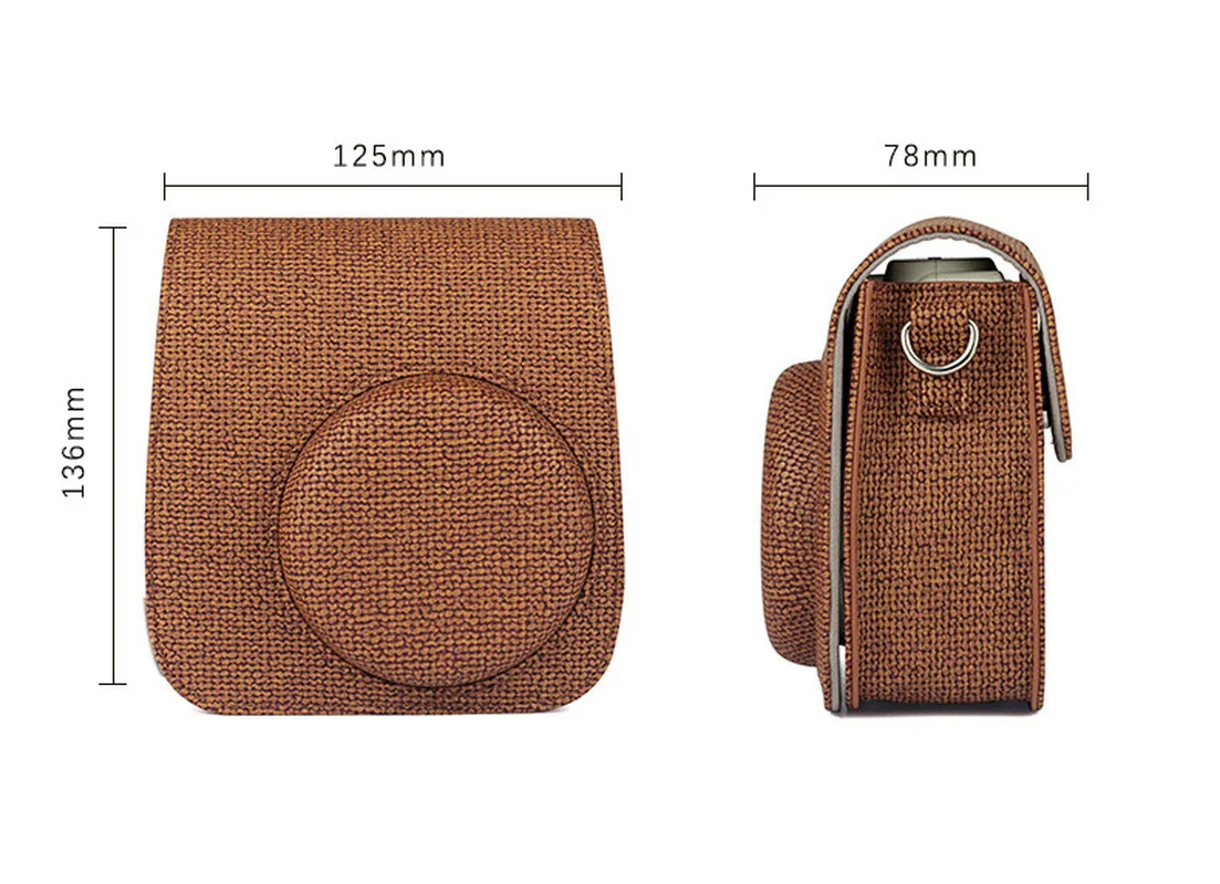 Чехол для Камеры Fujifilm Instax Mini чехол из искусственной кожи с плечевым ремнем 9 8 +