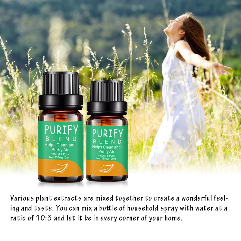 Чистое воздушное натуральное соединение эфирные масла Ароматерапия массаж