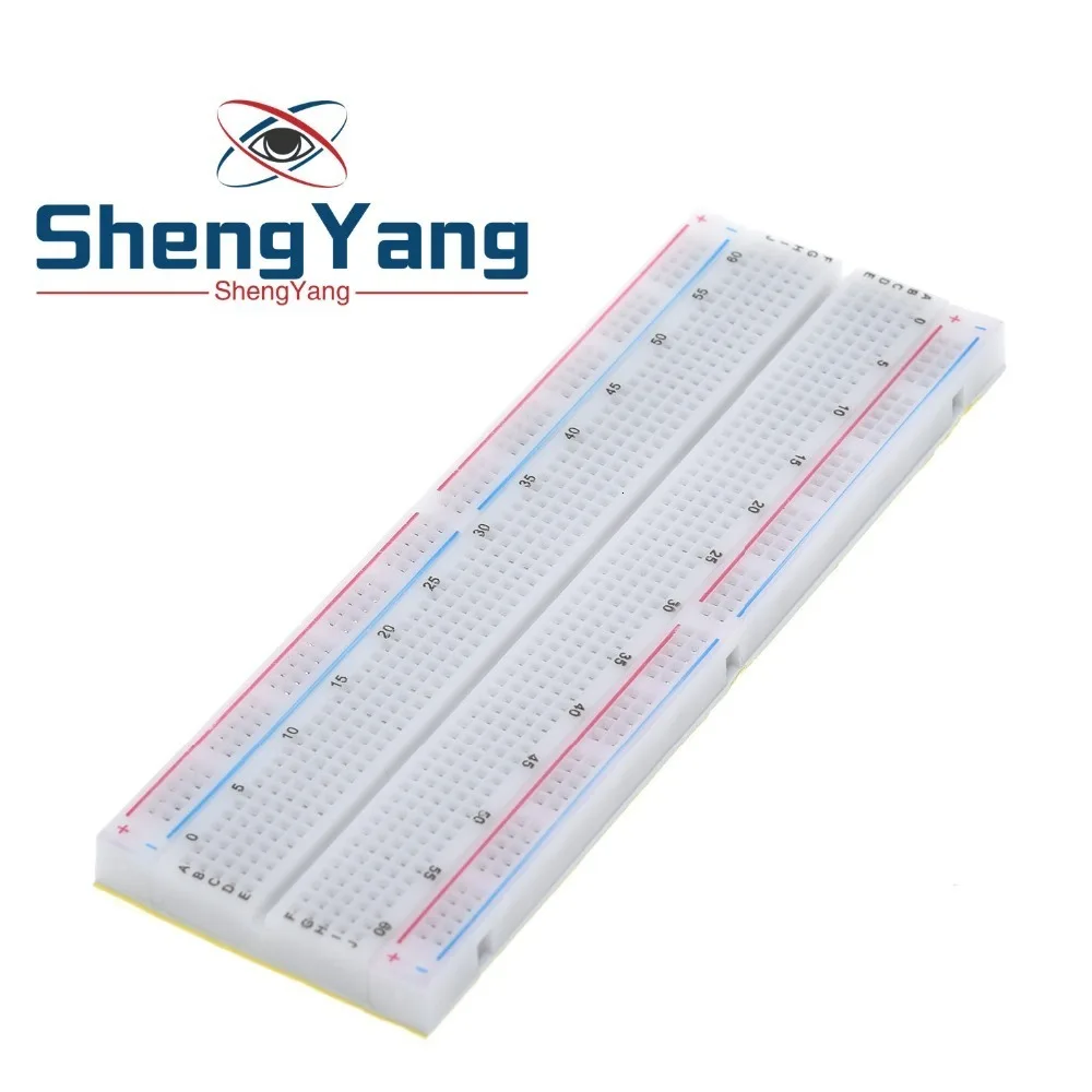 1 шт. ShengYang макетная плата 830 точечная печатная плата MB-102 MB102 тестирование Разработка DIY kit nodemcu raspberri pi 2 lcd высокая частота