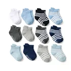 6 парлот для детей от 0 до 6 лет хлопковые носки для детей; Носки-башмачки для мальчиков и для девочек с глубоким вырезом пола детские Нескользящие носки-тапочки; Нескользящие с резиновые накладки на все сезоны