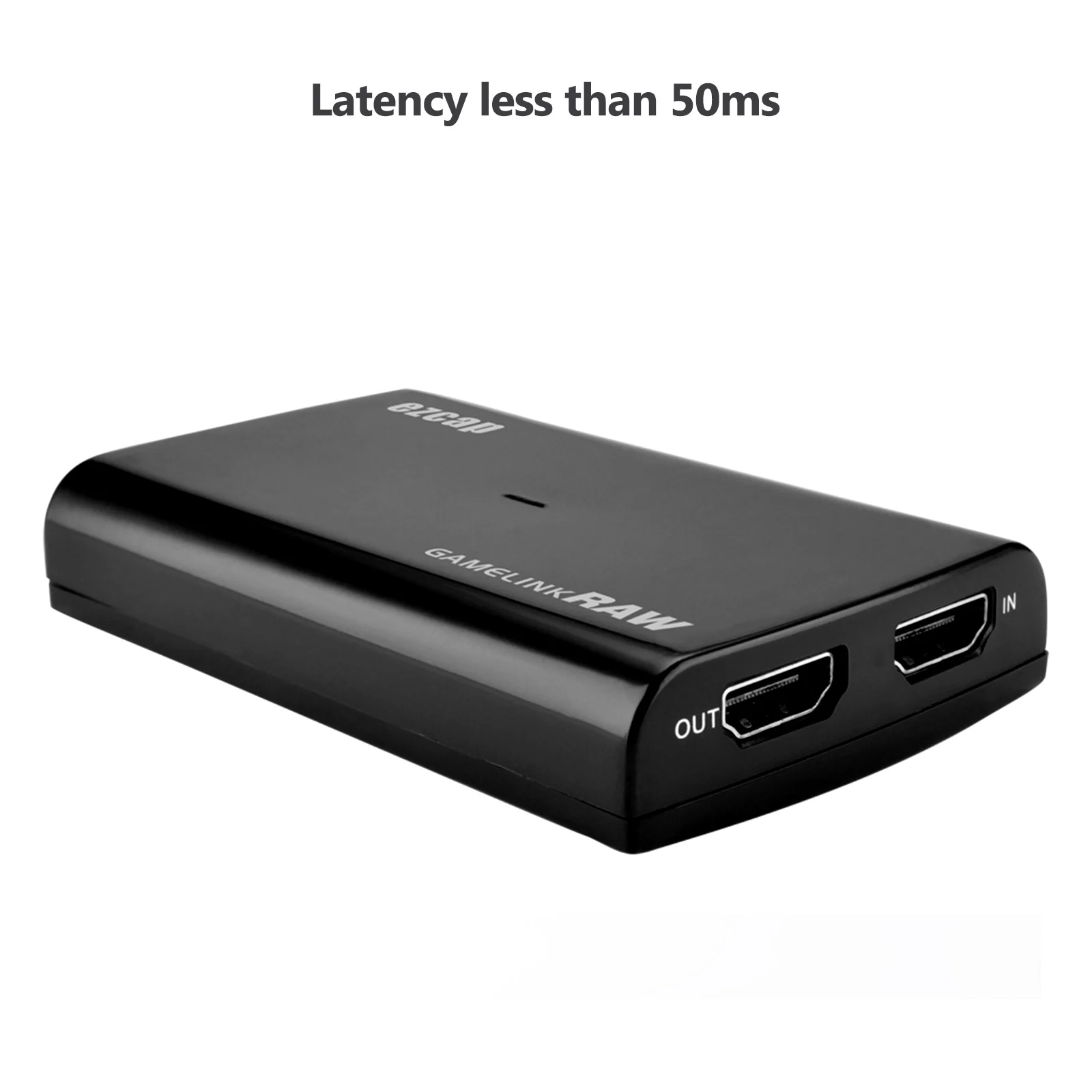 

Real 4K Video Capture Card 1080P 30/60/120FPS HDMI USB 3.0 Recording Box For PC Game Live Streaming Mic In Audio Out Ezcap321