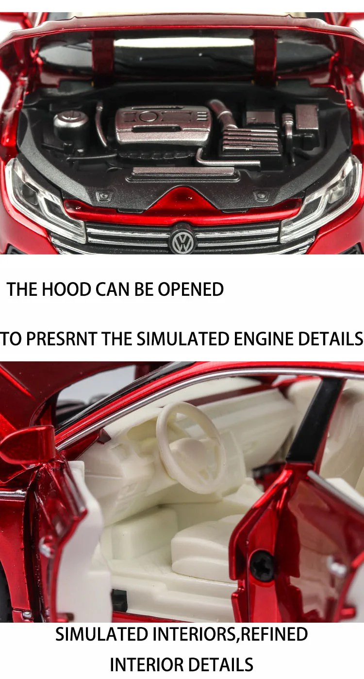 High Simulation Diecast Model Car CC 1:32 Metal Alloy Cars Lights Boys Toys Vehicles Gifts For Kids Children
