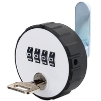 combination cabinet cam lock 4 digital keyless drawer door gym school locker with key reset