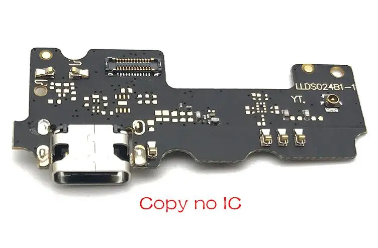 Copy No IC usb зарядный порт гибкий кабель для Gionee General mobil GM5 GM 5 plus док-станция зарядное устройство Соединительная плата - Цвет: Copy No IC