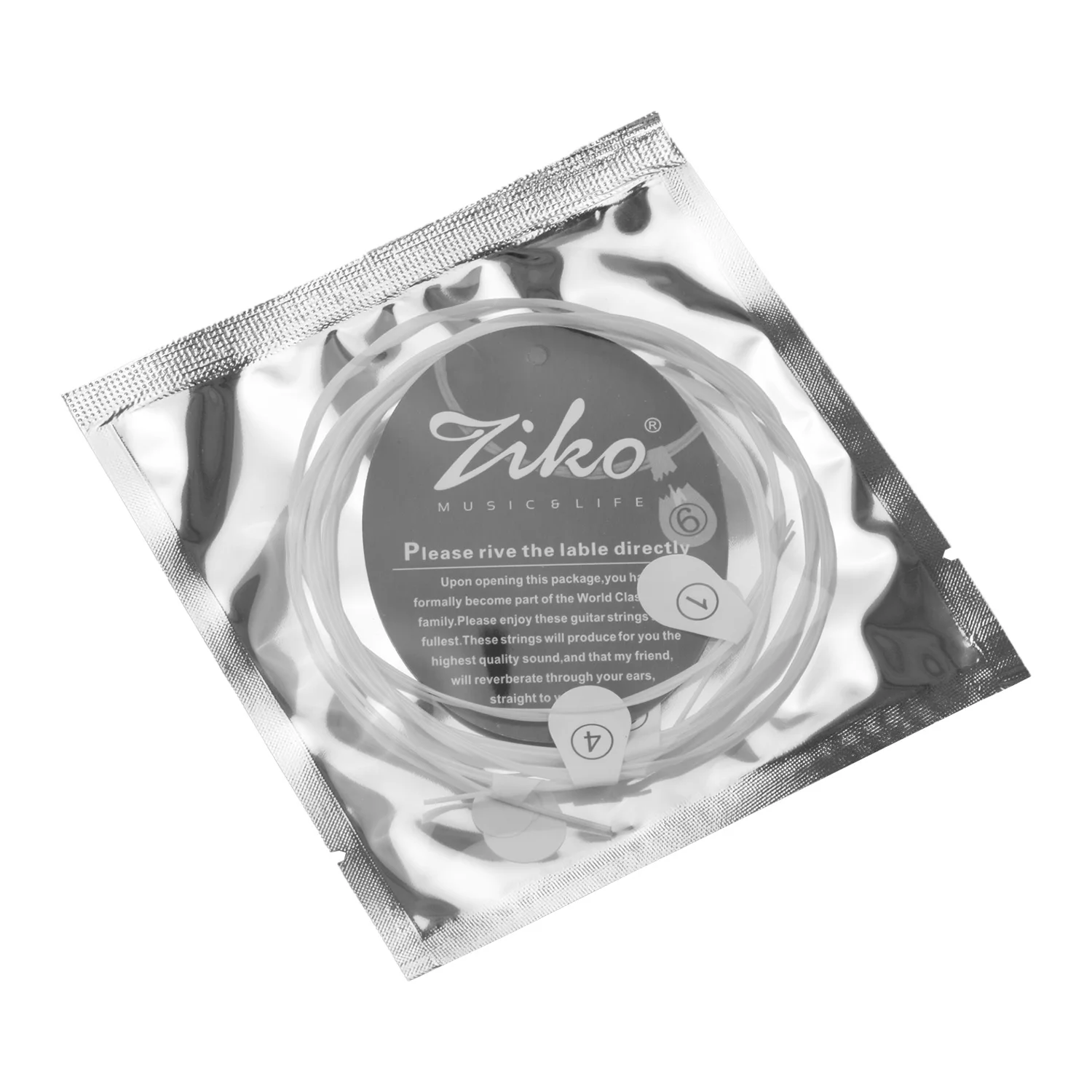 Нейлоновые струны для укулеле 4 штуки/набор струн (.024-.026) Замена 23 дюймов Концерт