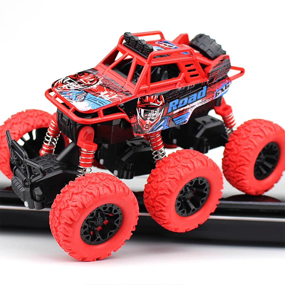 Открытый малыш 6 колеса Инерционная модель внедорожный автомобиль монстр