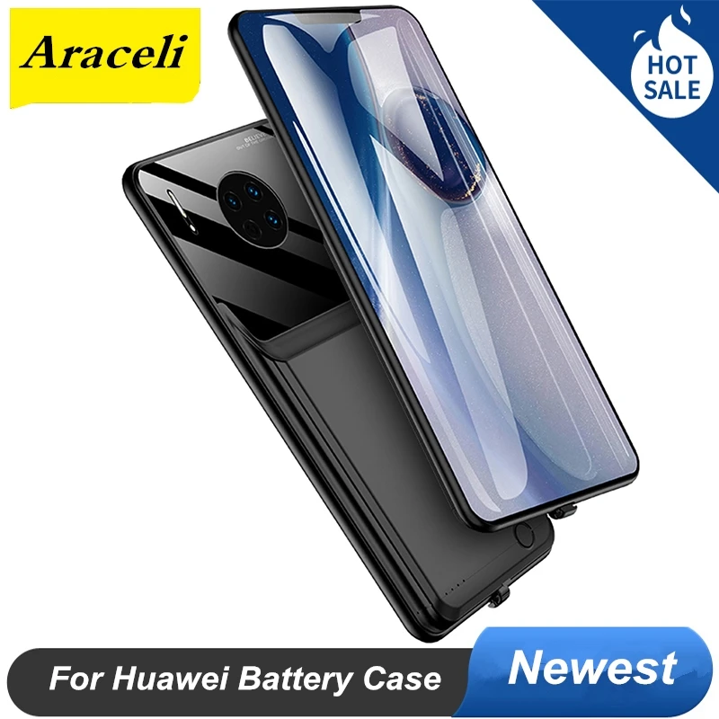 Araceli 10000 мАч для Huawei Mate 10 Pro 20 30 Чехол аккумулятора рамка резервного зарядного