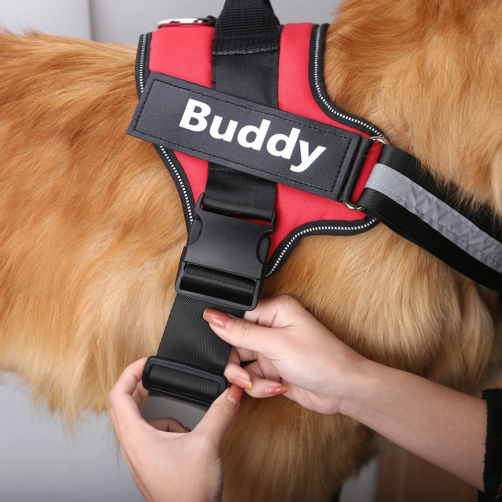 

Reflective vest type dog leash dogs chest straps dog collars dog collar accessories dog harness personalised dog collar