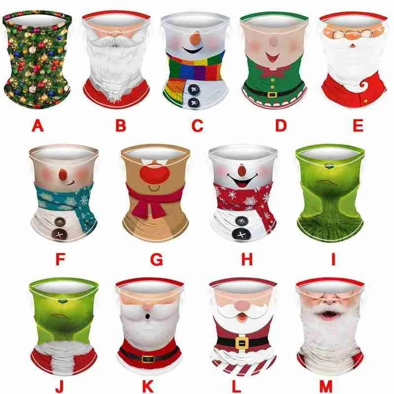 

Рождественская борода для верховой езды комбинезон унисекс рейв бандана трубки Головные уборы для Для женщин мужчин уход за кожей лица шар...