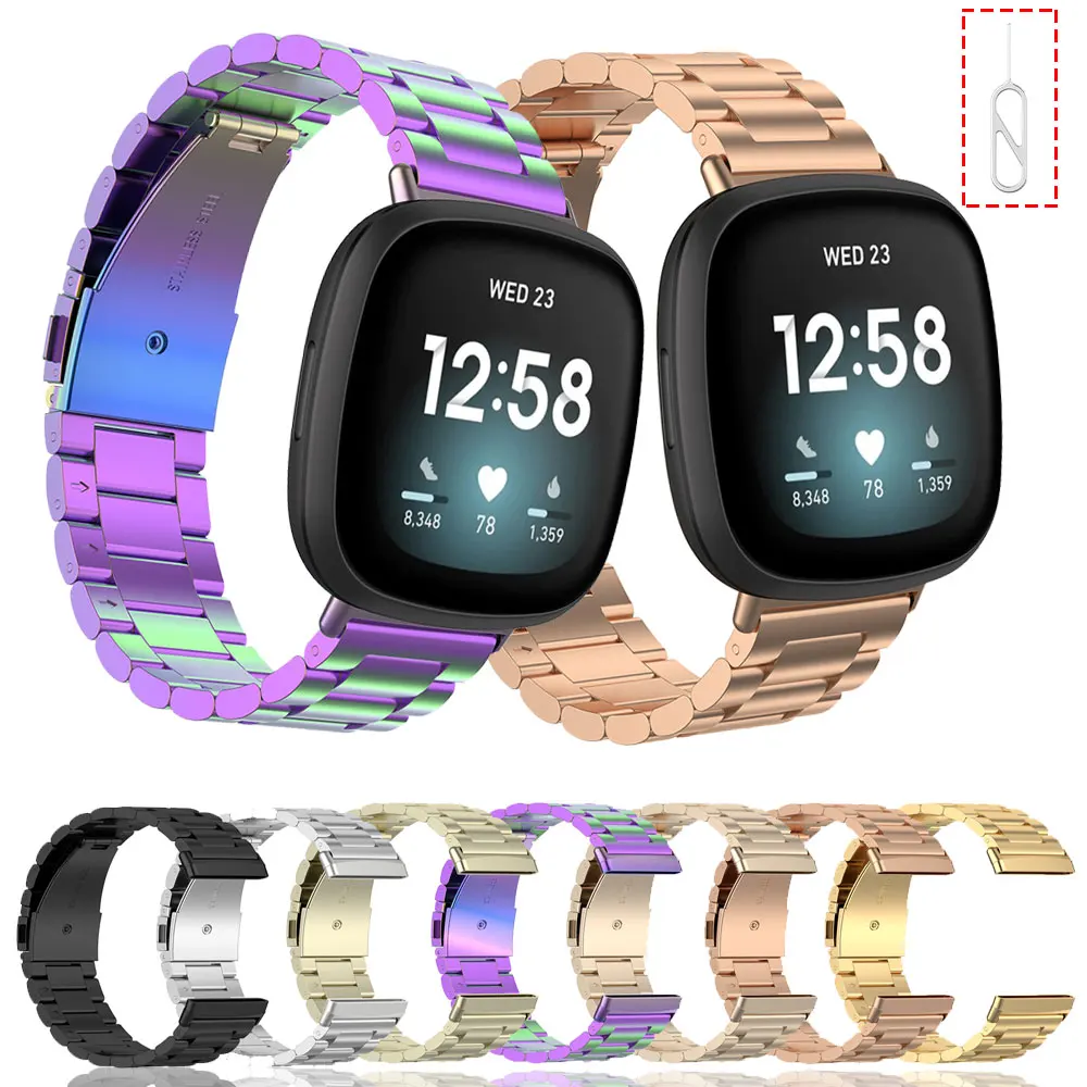 Ремешок из нержавеющей стали для наручных часов Garmin Forerunner 35 30 35J | Электроника