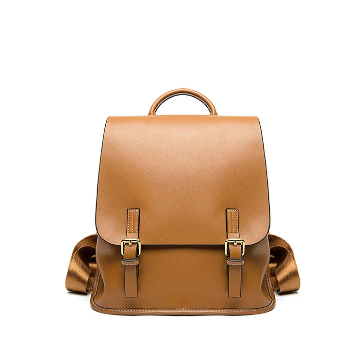 Женская наплечная сумка из воловьей кожи простой кожаный рюкзак lykj yx 2019| |