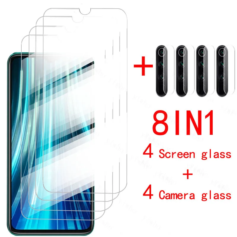 

Full Screen Protective Glass For Xiaomi Redmi Note 8 8T10 Pro 10T 5G Camera Lens Protector On Red Mi Note9 Not 9 Tempered Film