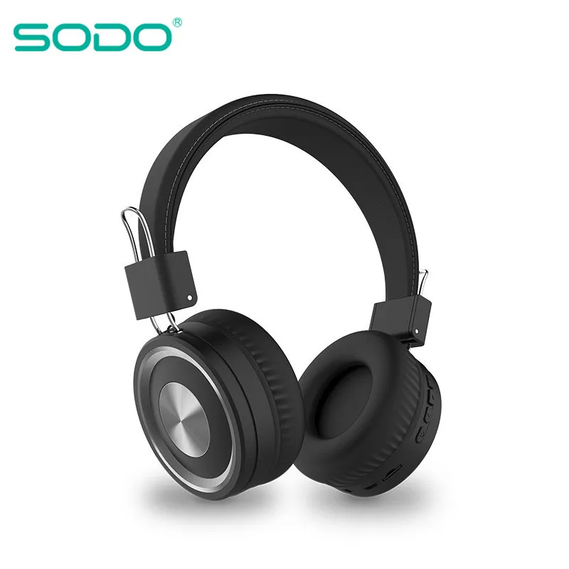 SODO SD 1002 Bluetooth наушники на ухо Проводные Беспроводные складные 5 0 стерео гарнитура