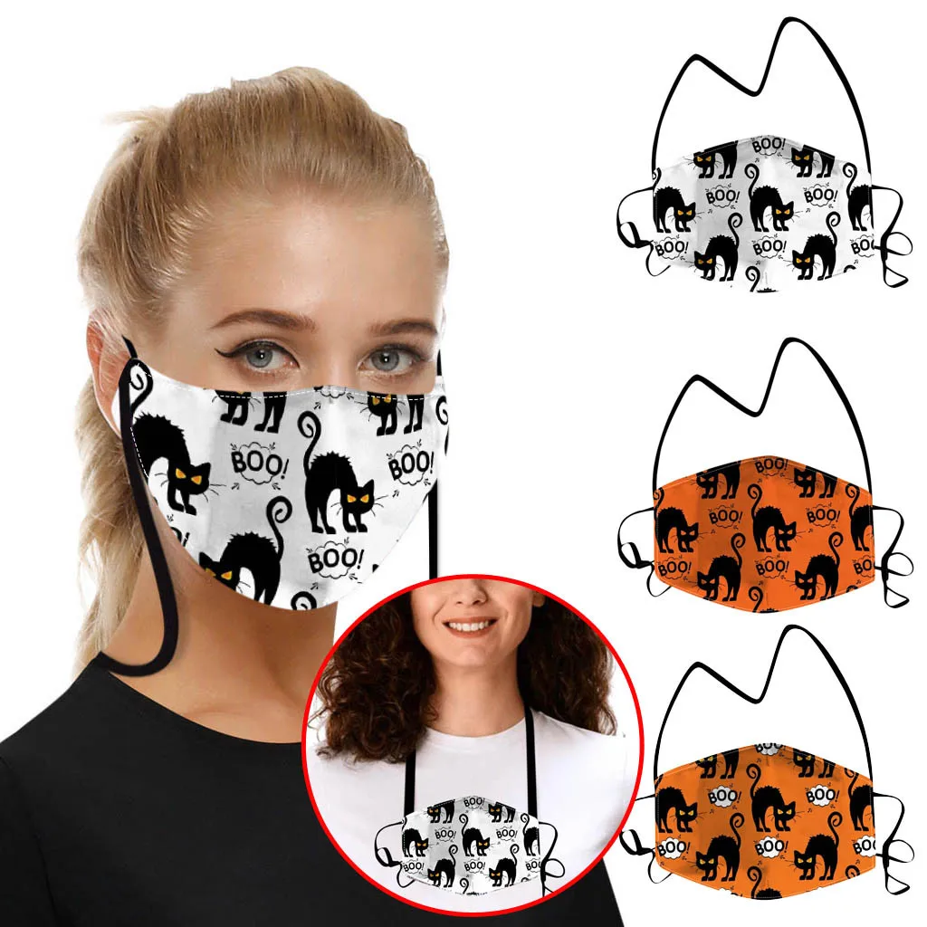 3 шт. Хэллоуин Череп принт животный узор косплей костюм для взрослых Забавный