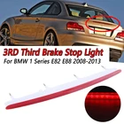 Светодиодная лампа для стоп-сигнала с высоким креплением и третьим хвостом, подходит для BMW 1 серии 128i 135i E82 E88 2008-2013, автомобильные аксессуары