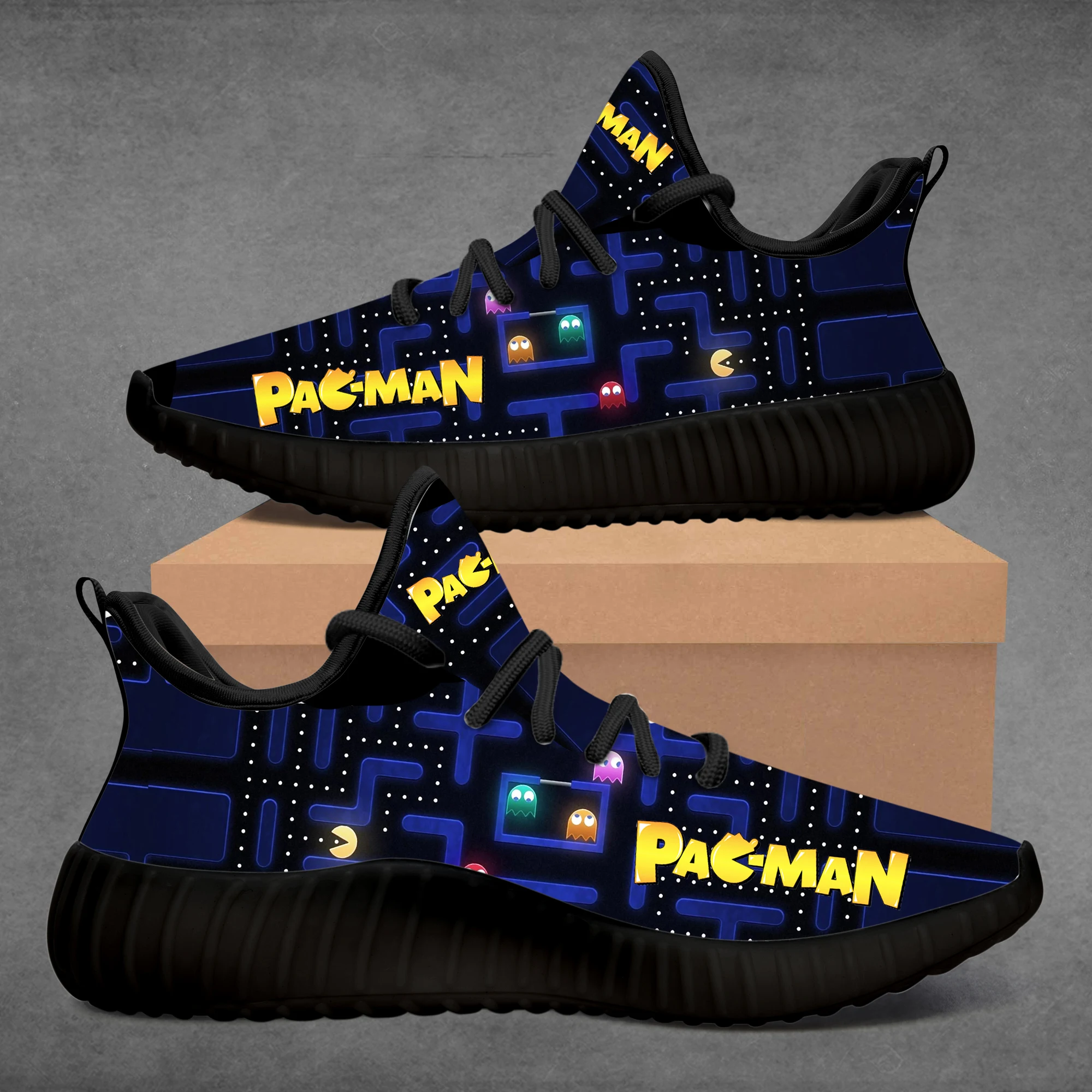 

New Custom Pacman Sneaker Running Shoes