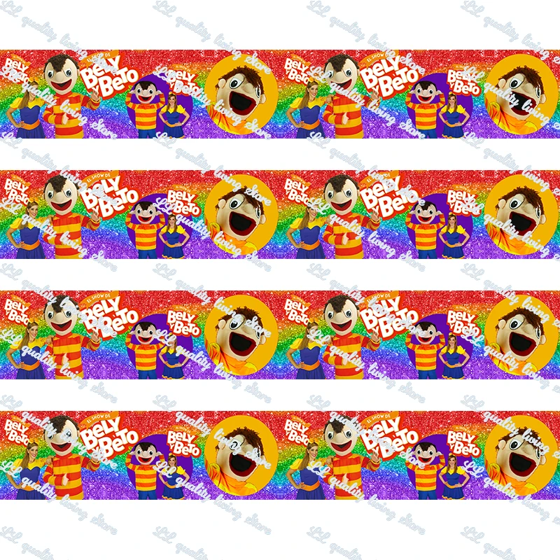 

cartoon pattern grosgrain printed halloween ribbon 50 yards a set DIY Art Handmade Materials Ribbons and diy bows tape