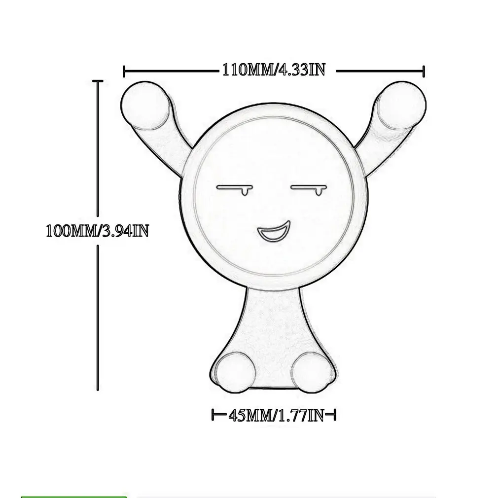 

Universal Mobile Phone Holder Car Air Vent Holder Car Accessories Universal No Magnetic Car Phone Holder