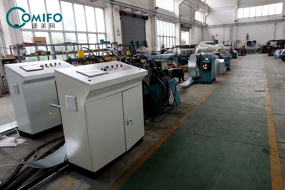 Дымовая выхлопная выпускная рама Авто линия пожарная Демпферная машина объемная