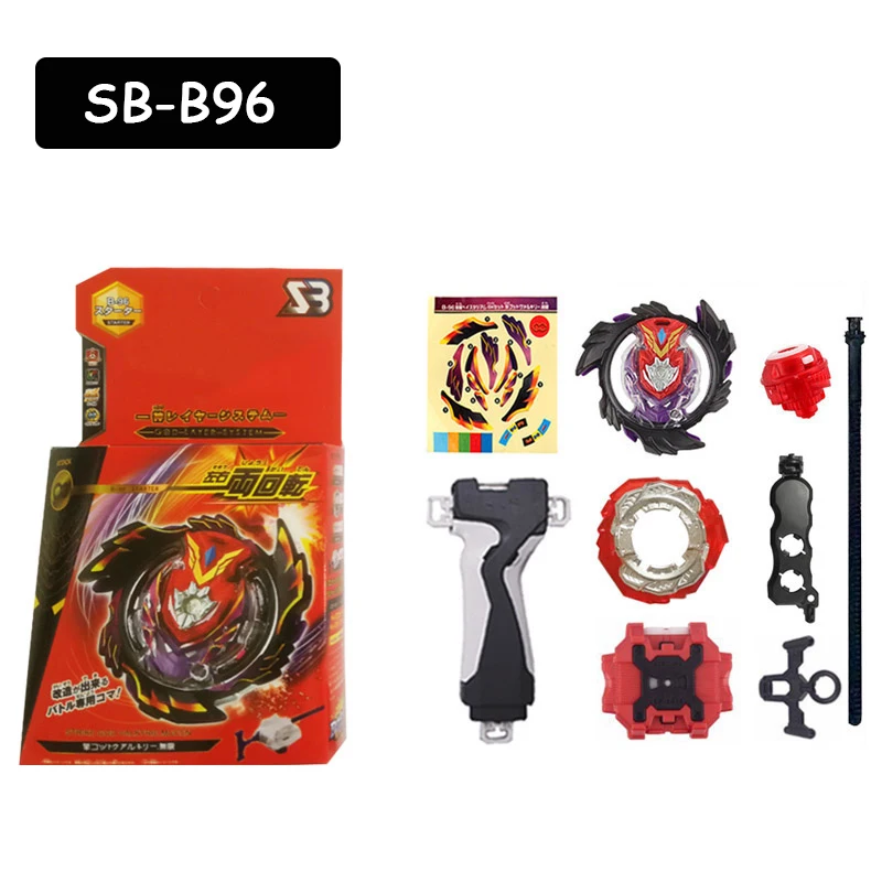 Beybleyd Burst SB B96 металлический фьюжн гироскоп из сплава спиннинг с линейкой пусковое