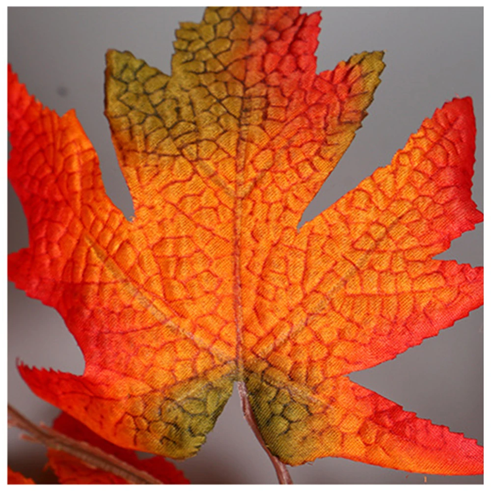 Искусственный Кленовый лист Висячие Осенние Листья лозы растения осенние