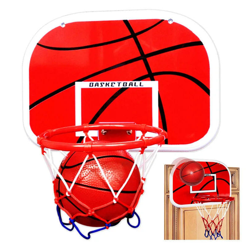 

Hanging Basketball Hoop Indoor Basket Ball For Door Mini Basketball Board Family Basket Children Game Basketball Toy Set