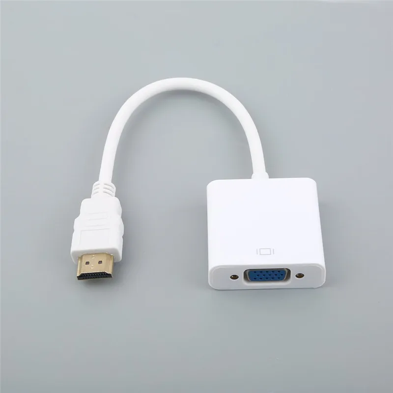 Hdmi к vga RGB vga к hdmi кабель видео адаптер HDMI кабель 1080P HD ТВ монитор для телевидения smart tv adaptador