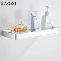 bathroom shelves space aluminum shower room glass polished rack wall mounted shelf cosmetics sundries rack toilet punch free