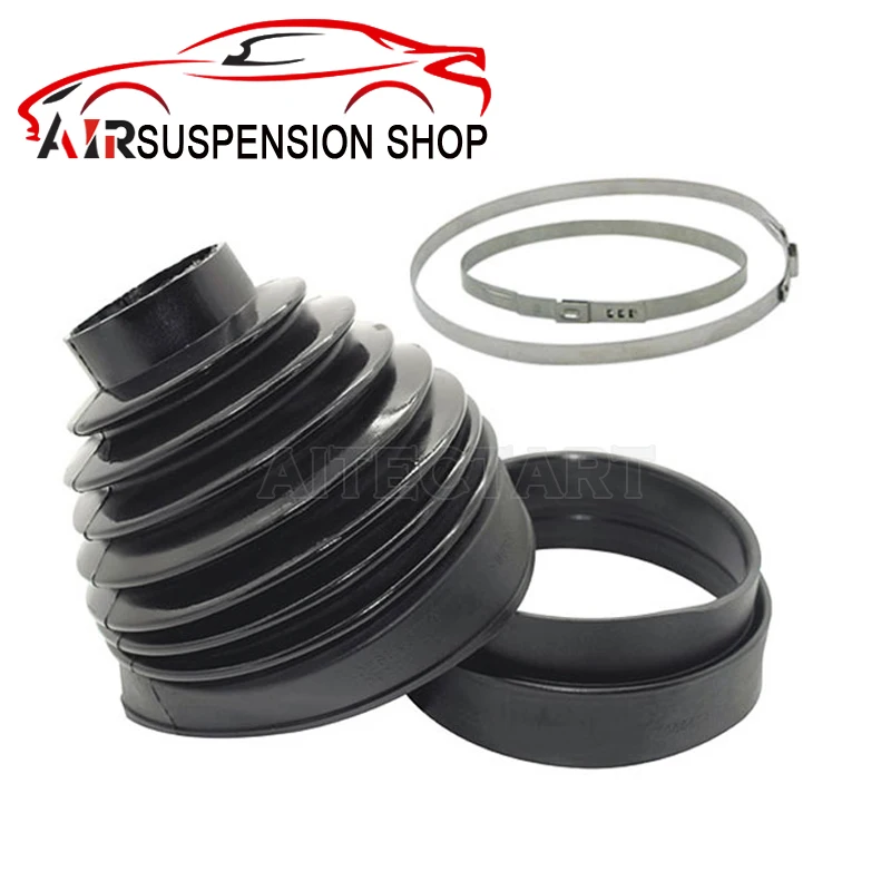 

For LR3 LR4 Discovery 3 4 Range Rover Front Air Suspension Boot Dust Cover Boot w/ Ring Sport RBG500010 LR016403 2005-2013