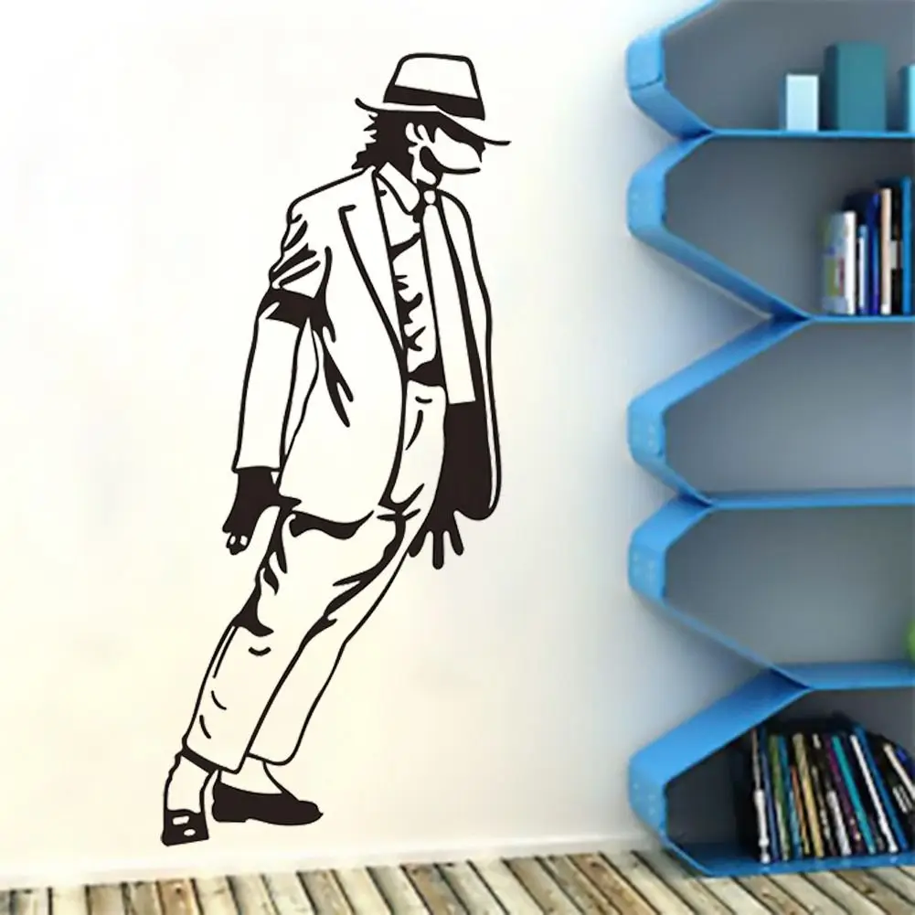 2020 Настенная Наклейка с бумажной росписью Майкла Джексона виниловая настенная