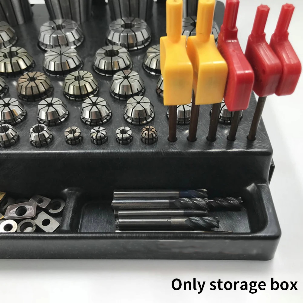 

Probe Organizer Storage Box CNC End For Wrench Durable Parts Collet Chuck Collecting Inserts Lathe Tool Stand Milling Cutter